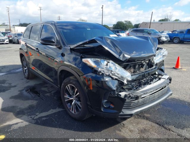 TOYOTA HIGHLANDER 2019 5tdzarfh8ks054989