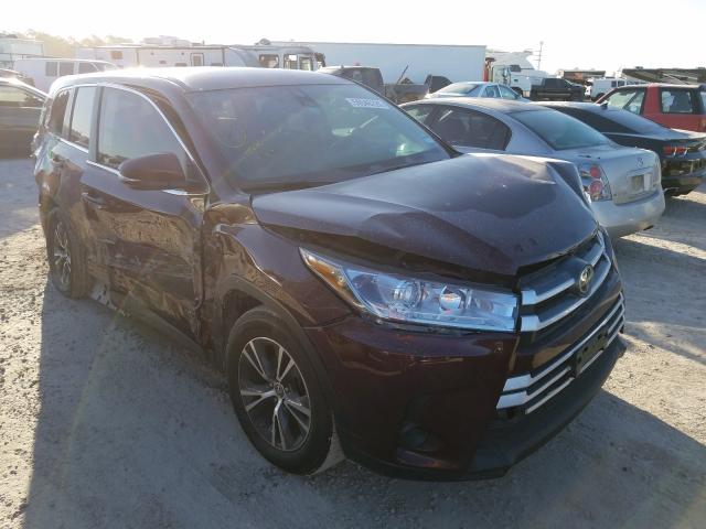 TOYOTA HIGHLANDER 2019 5tdzarfh8ks055219