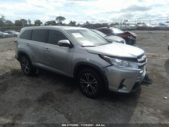 TOYOTA HIGHLANDER 2019 5tdzarfh8ks059738