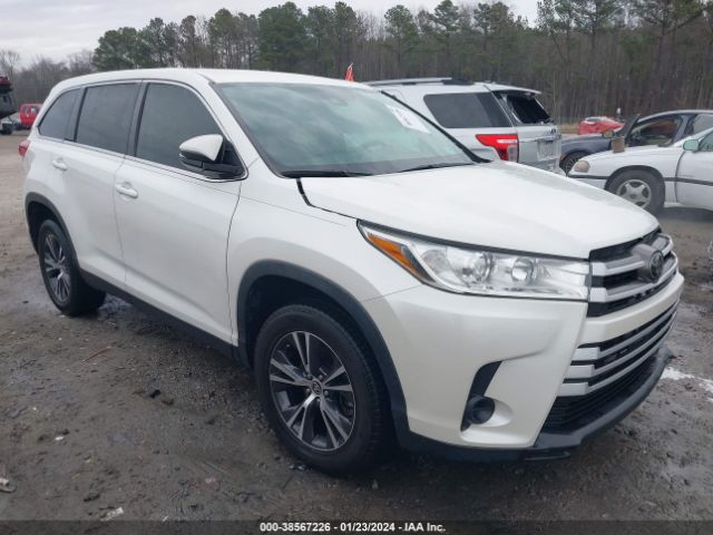 TOYOTA HIGHLANDER 2019 5tdzarfh8ks060971