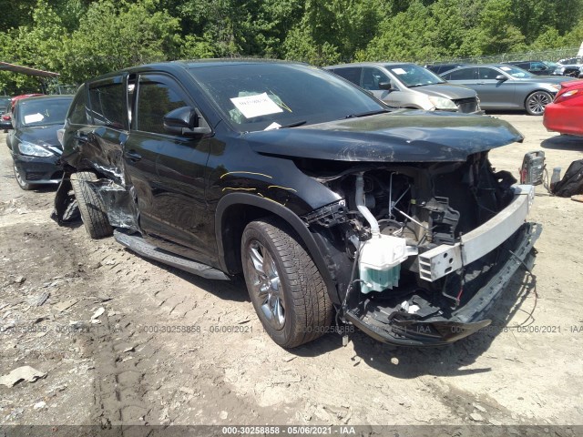 TOYOTA HIGHLANDER 2015 5tdzarfh9fs013339