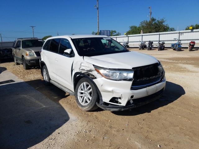 TOYOTA HIGHLANDER 2015 5tdzarfh9fs014104