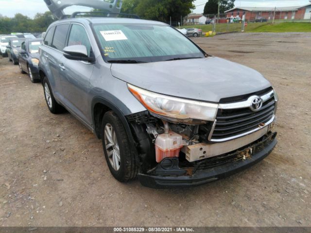 TOYOTA HIGHLANDER 2016 5tdzarfh9gs017389