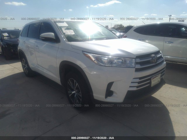 TOYOTA HIGHLANDER 2018 5tdzarfh9js037228