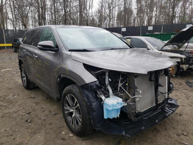 TOYOTA HIGHLANDER 2018 5tdzarfh9js040971