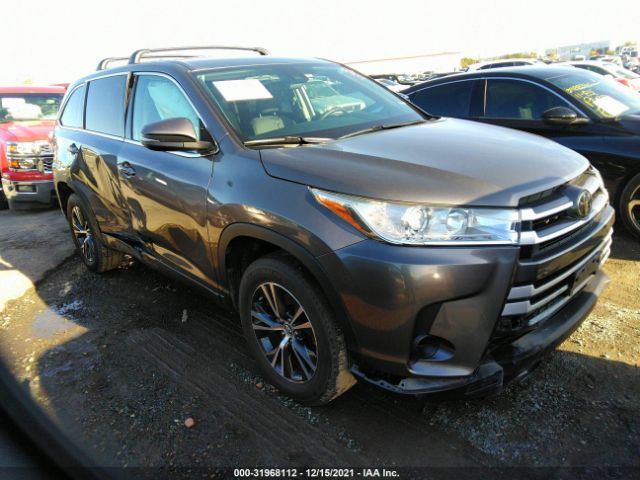 TOYOTA HIGHLANDER 2018 5tdzarfh9js041442