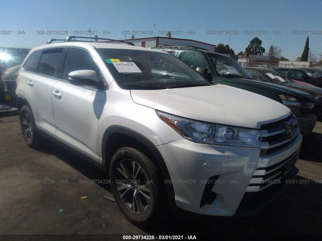 TOYOTA HIGHLANDER 2019 5tdzarfh9ks042849