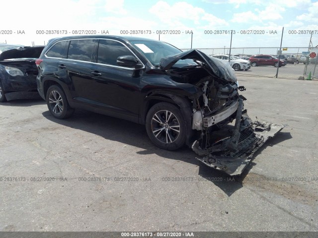 TOYOTA HIGHLANDER 2019 5tdzarfh9ks043466