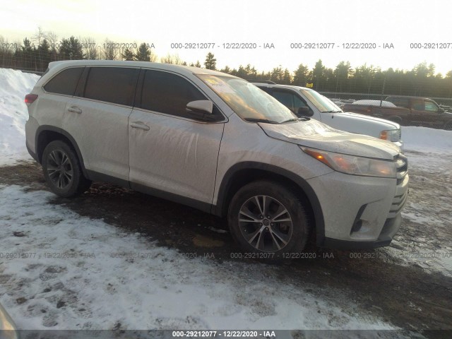 TOYOTA HIGHLANDER 2019 5tdzarfh9ks044407