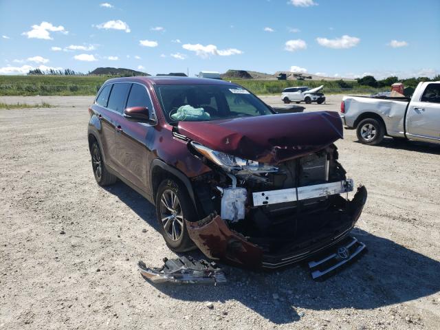 TOYOTA HIGHLANDER 2019 5tdzarfh9ks049509