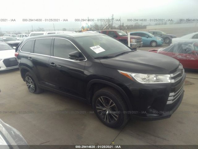 TOYOTA HIGHLANDER 2019 5tdzarfh9ks050465