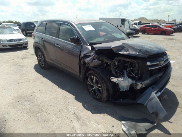 TOYOTA HIGHLANDER 2019 5tdzarfh9ks051583