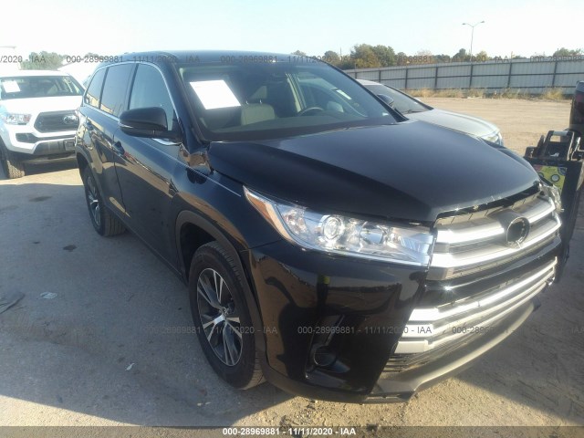 TOYOTA HIGHLANDER 2019 5tdzarfh9ks057982