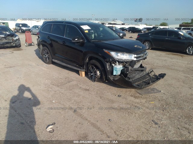 TOYOTA HIGHLANDER 2019 5tdzarfh9ks058310