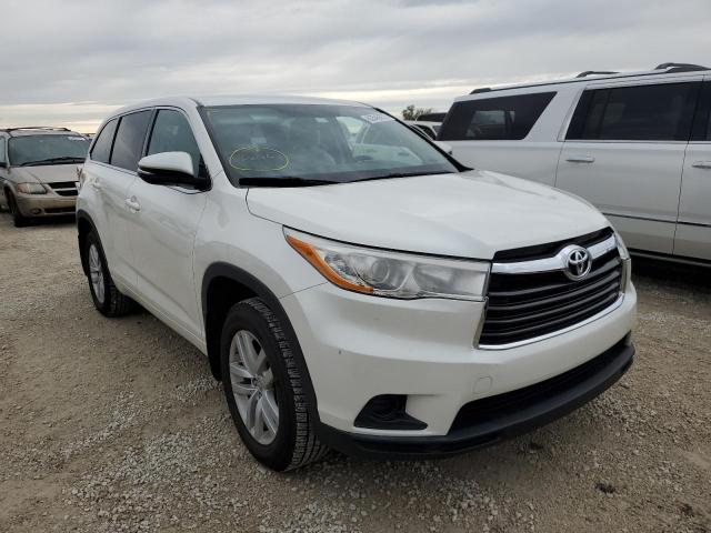 TOYOTA HIGHLANDER 2014 5tdzarfhxes005961