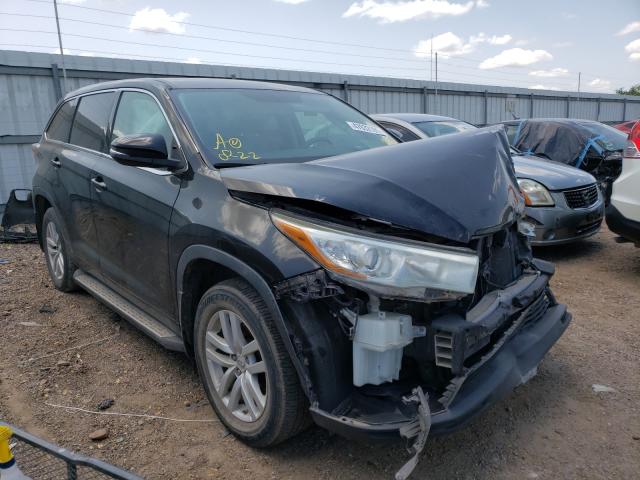 TOYOTA HIGHLANDER 2015 5tdzarfhxfs009817