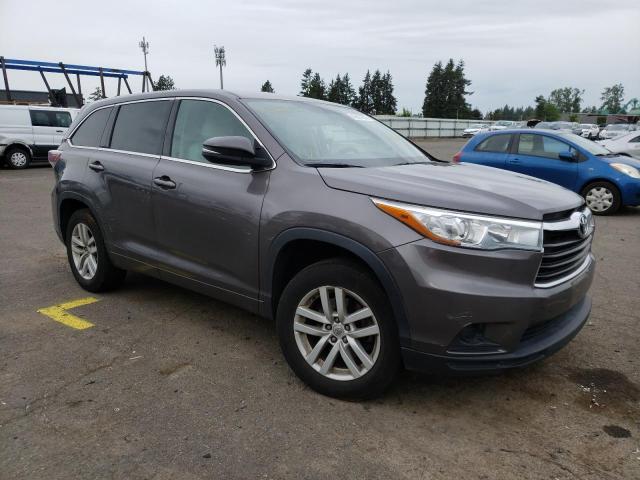 TOYOTA HIGHLANDER 2015 5tdzarfhxfs013267