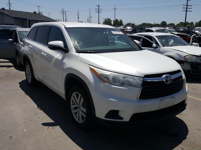 TOYOTA HIGHLANDER 2015 5tdzarfhxfs013284