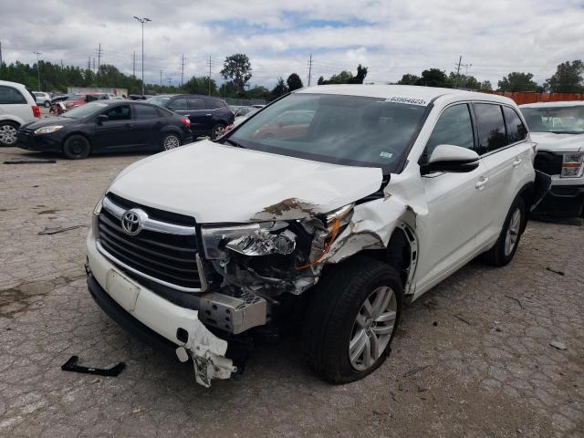 TOYOTA HIGHLANDER 2015 5tdzarfhxfs016508