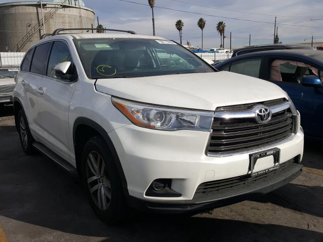 TOYOTA HIGHLANDER 2016 5tdzarfhxgs021371