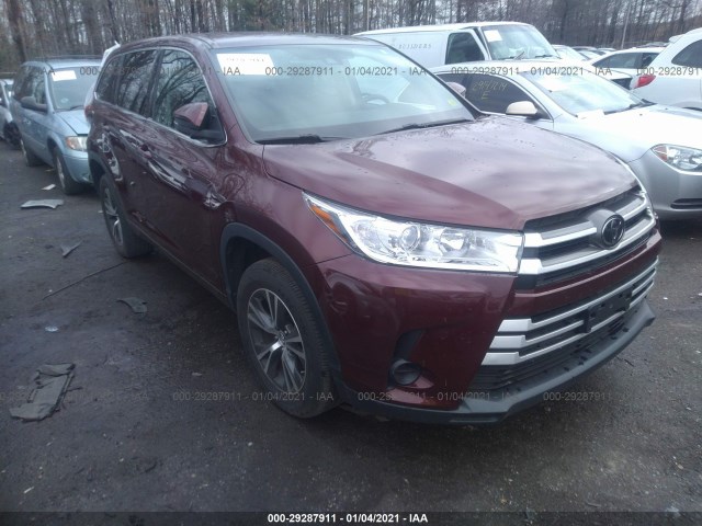 TOYOTA HIGHLANDER 2017 5tdzarfhxhs023655