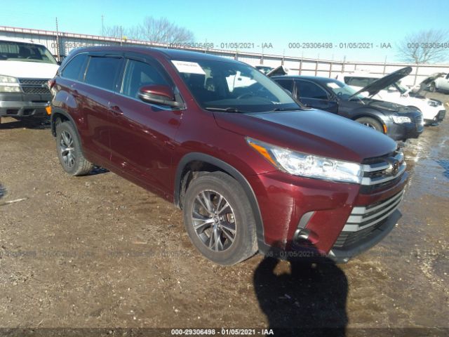 TOYOTA HIGHLANDER 2017 5tdzarfhxhs025552