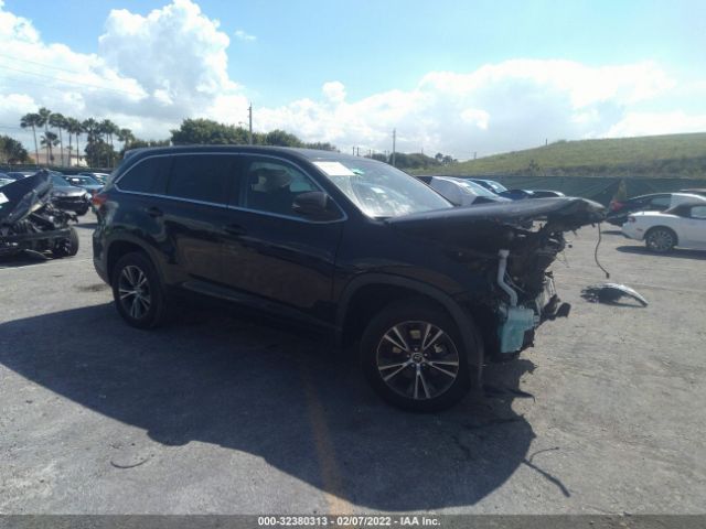 TOYOTA HIGHLANDER 2017 5tdzarfhxhs030704