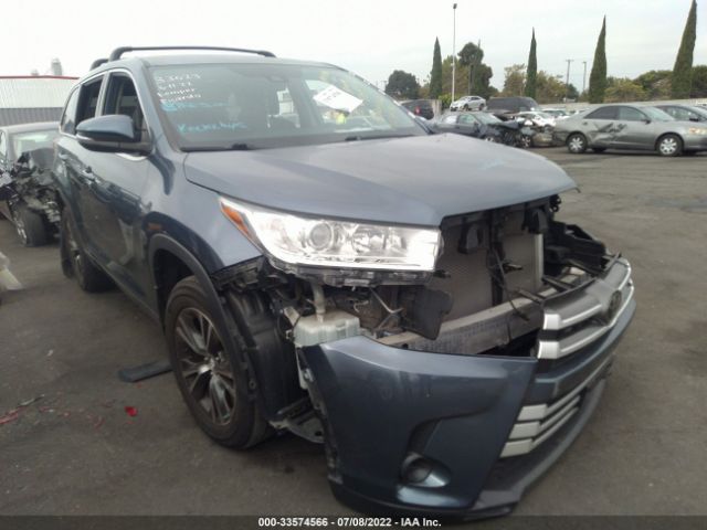 TOYOTA HIGHLANDER 2018 5tdzarfhxjs037075