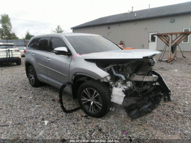 TOYOTA HIGHLANDER 2018 5tdzarfhxjs040381