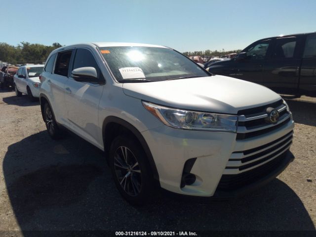 TOYOTA HIGHLANDER 2019 5tdzarfhxks053455