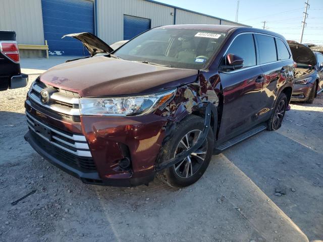 TOYOTA HIGHLANDER 2019 5tdzarfhxks054556