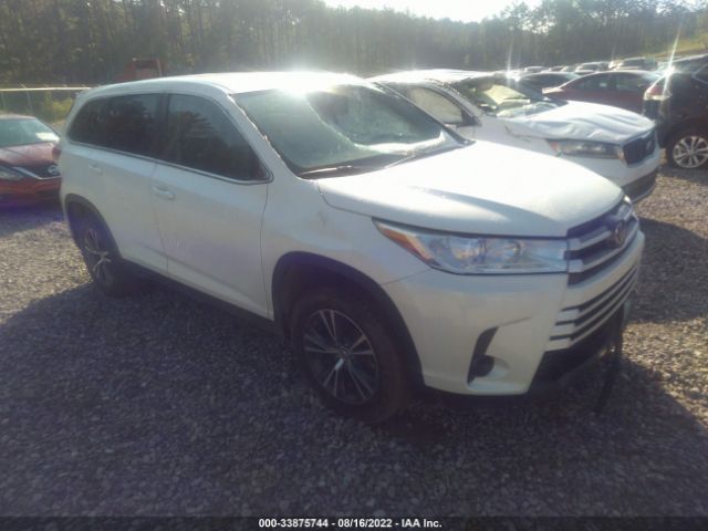 TOYOTA HIGHLANDER 2019 5tdzarfhxks056002