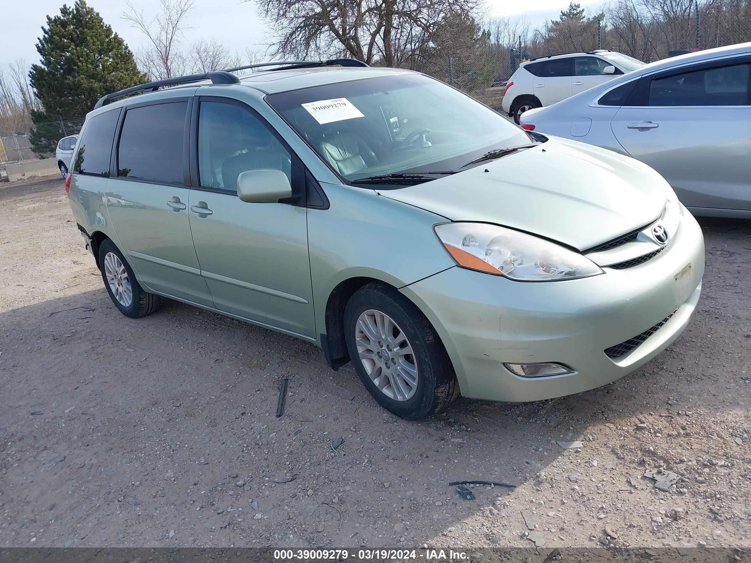 TOYOTA SIENNA 2007 5tdzk22c07s078337