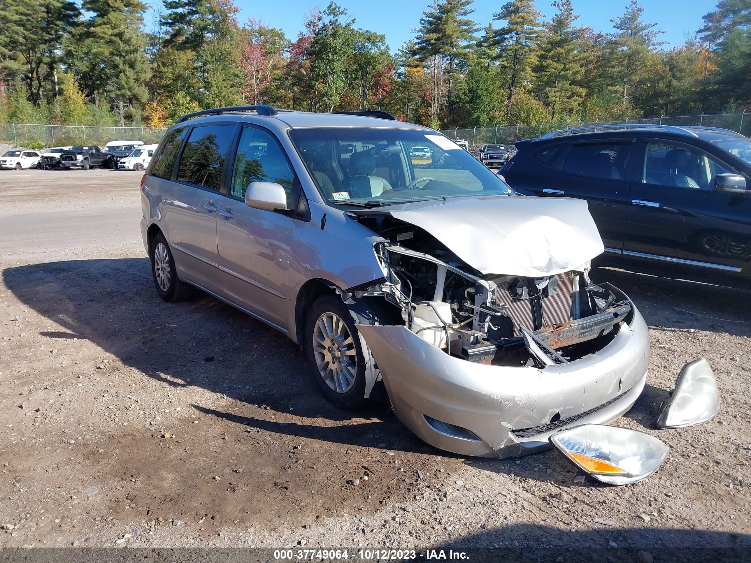 TOYOTA SIENNA 2008 5tdzk22c08s112102