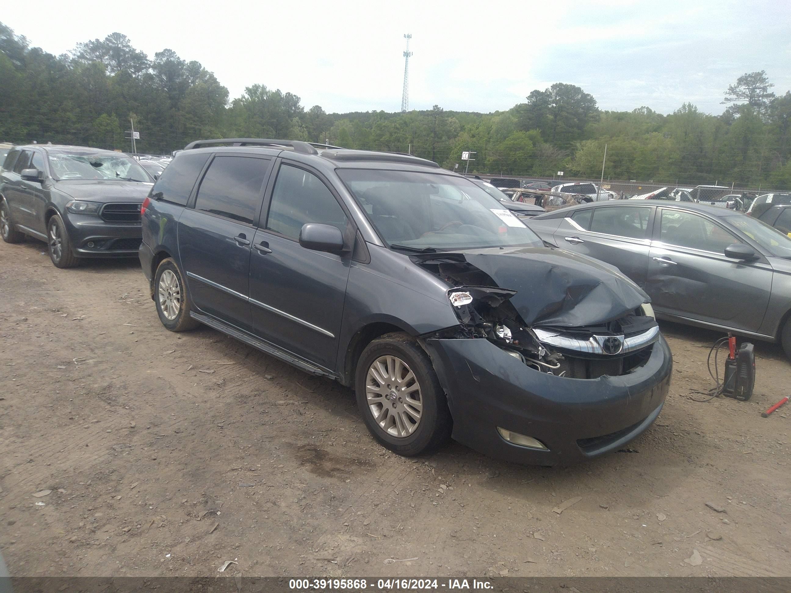 TOYOTA SIENNA 2007 5tdzk22c17s036856