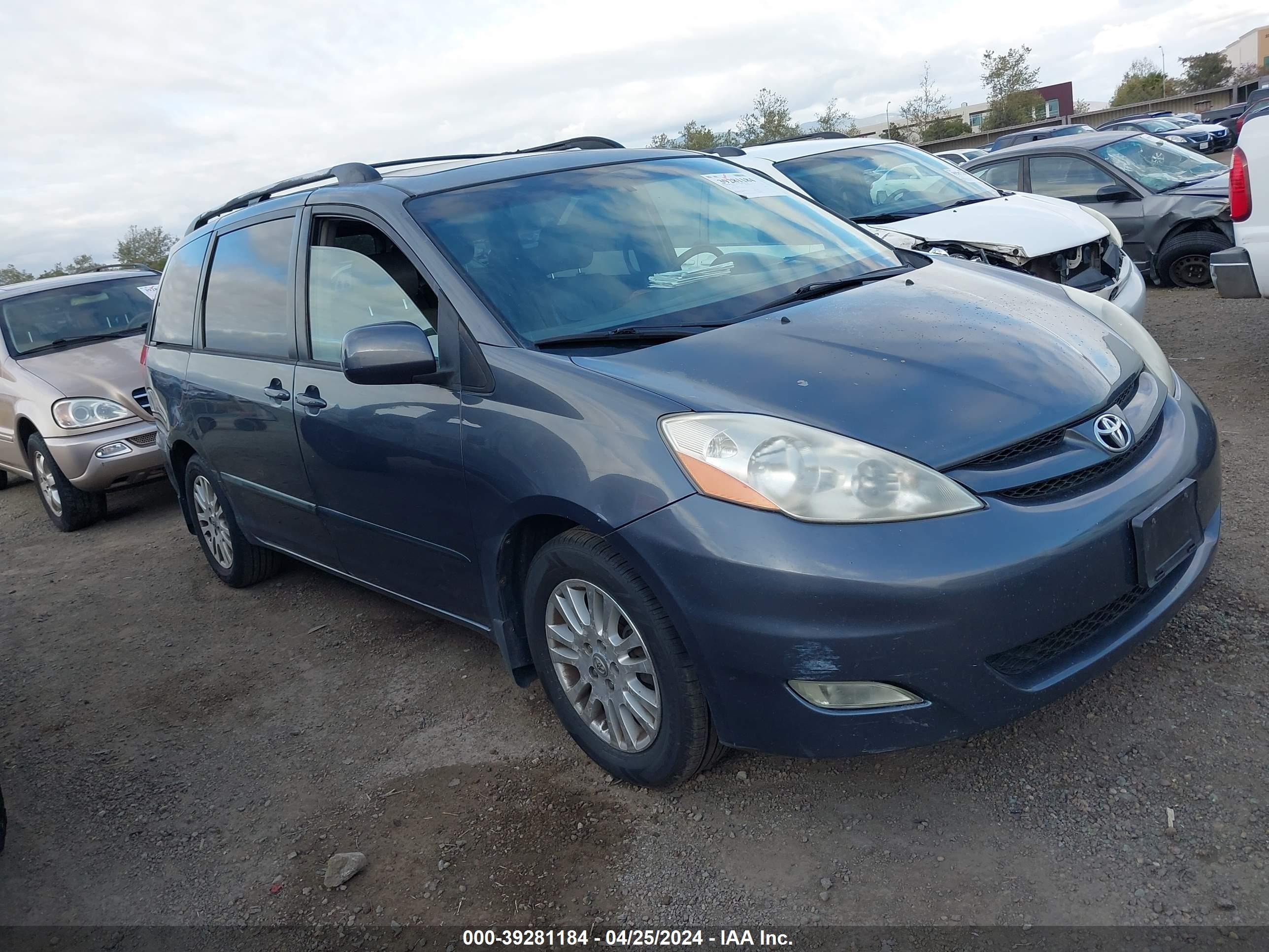 TOYOTA SIENNA 2008 5tdzk22c18s146663