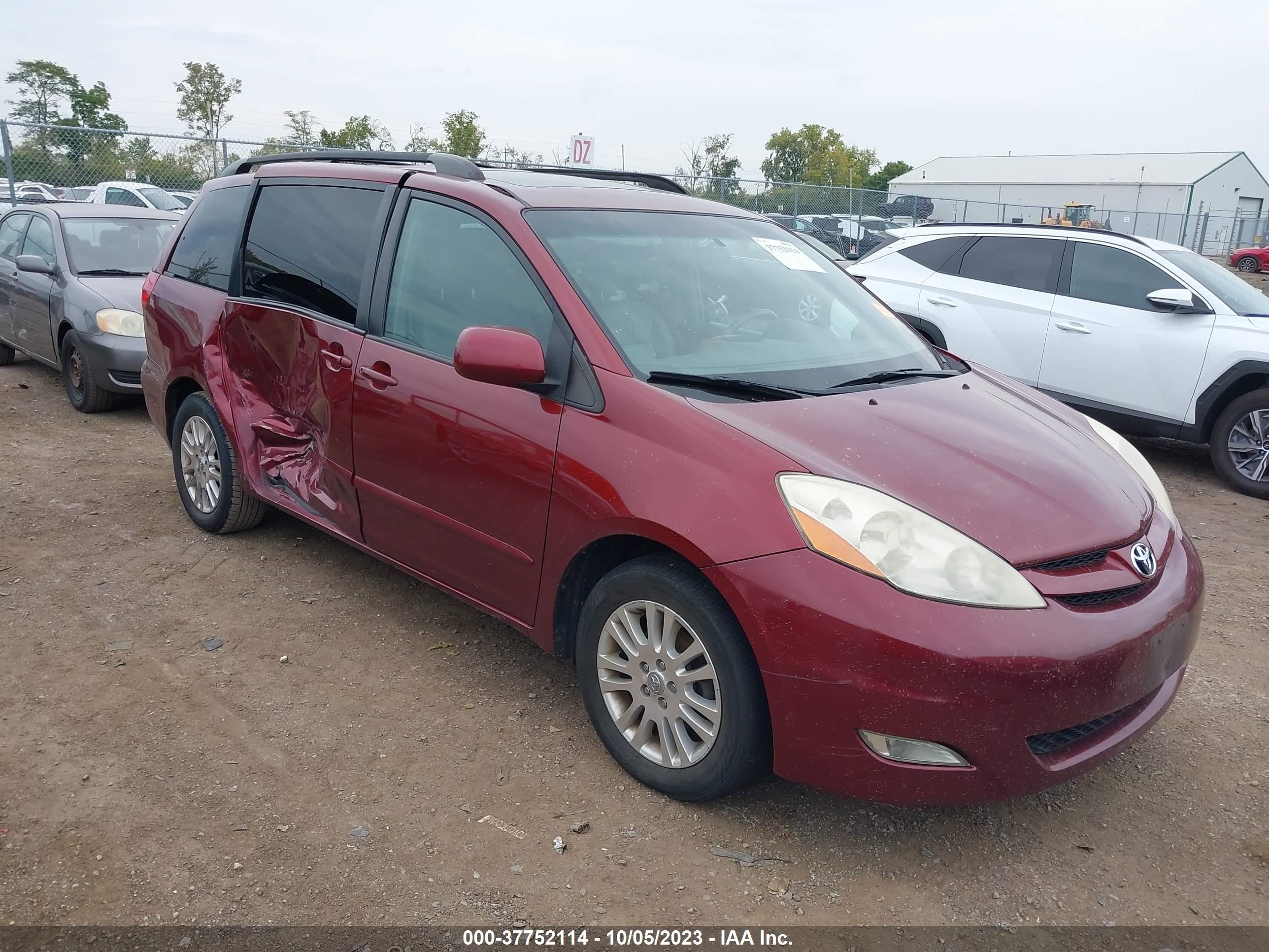 TOYOTA SIENNA 2008 5tdzk22c18s174012