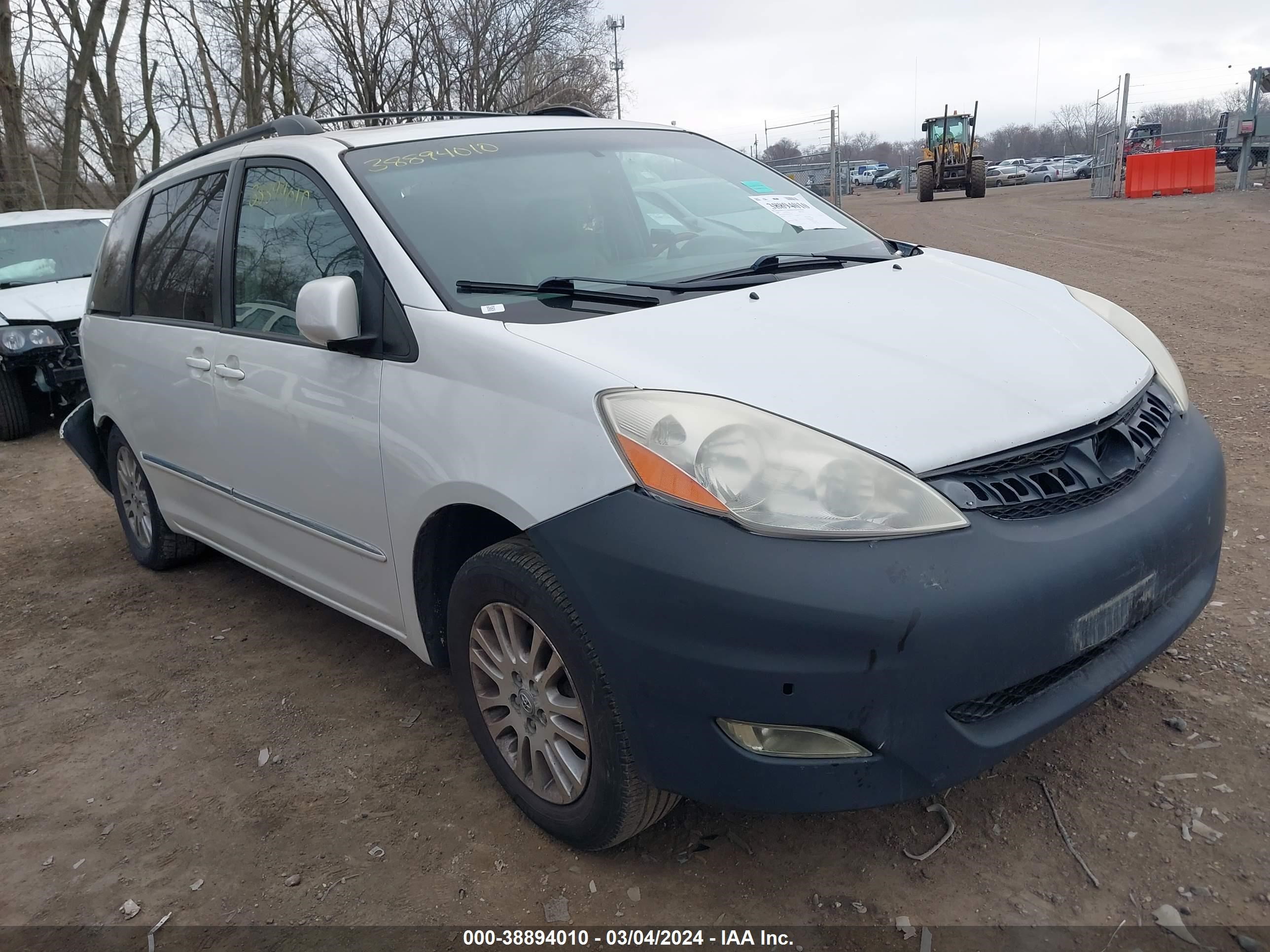 TOYOTA SIENNA 2008 5tdzk22c18s219112