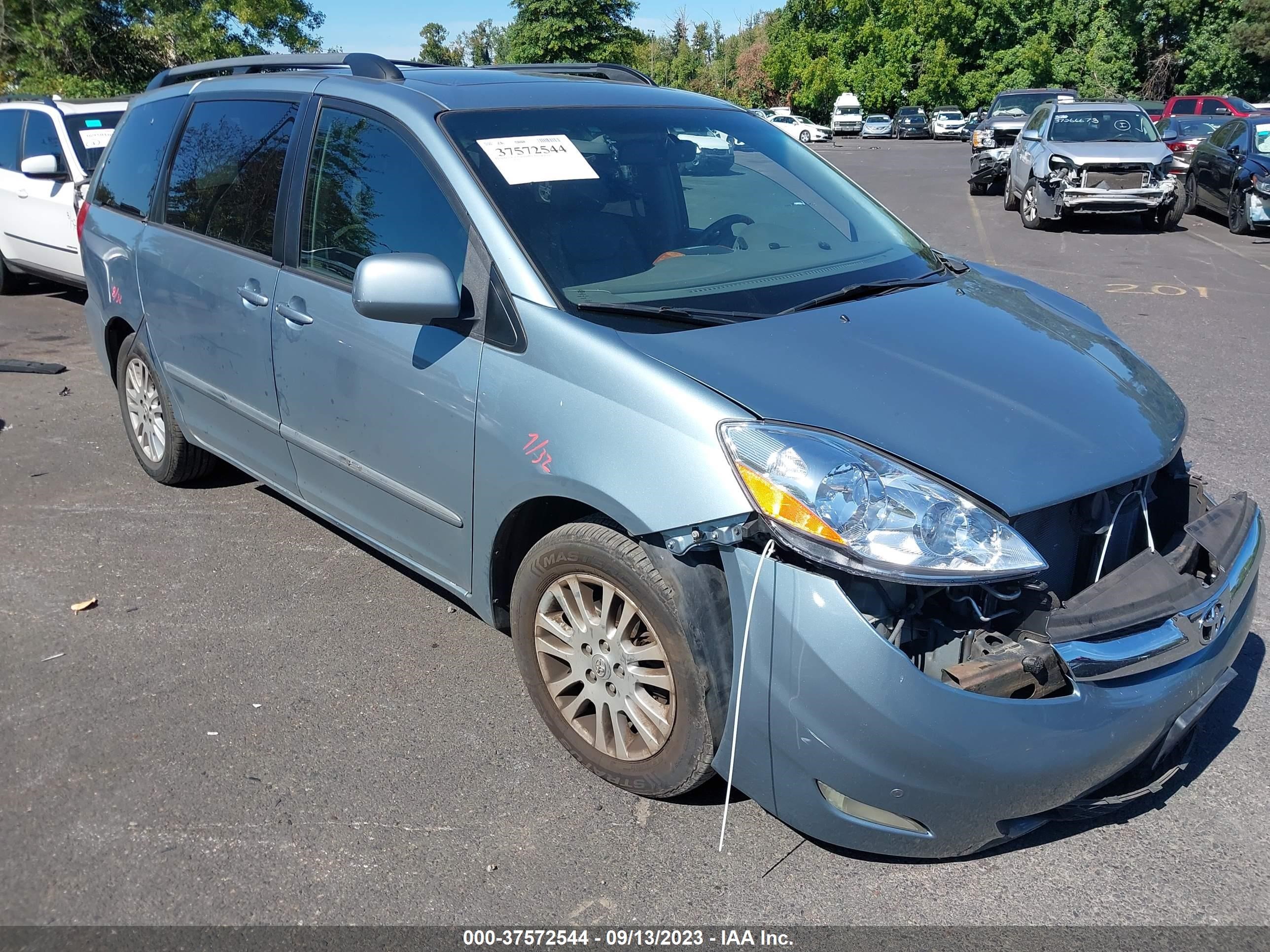 TOYOTA SIENNA 2008 5tdzk22c38s146812