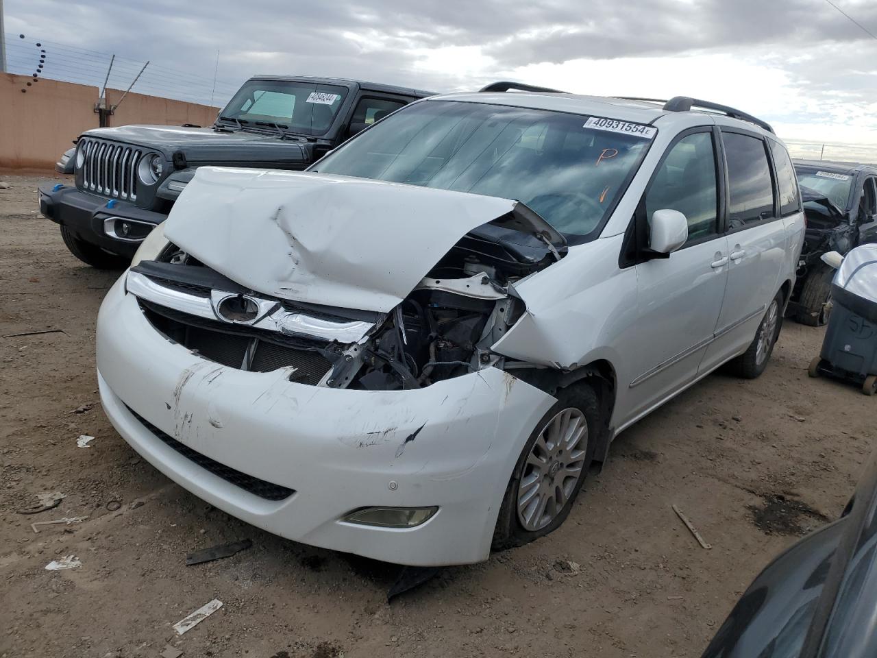 TOYOTA SIENNA 2008 5tdzk22c38s158135