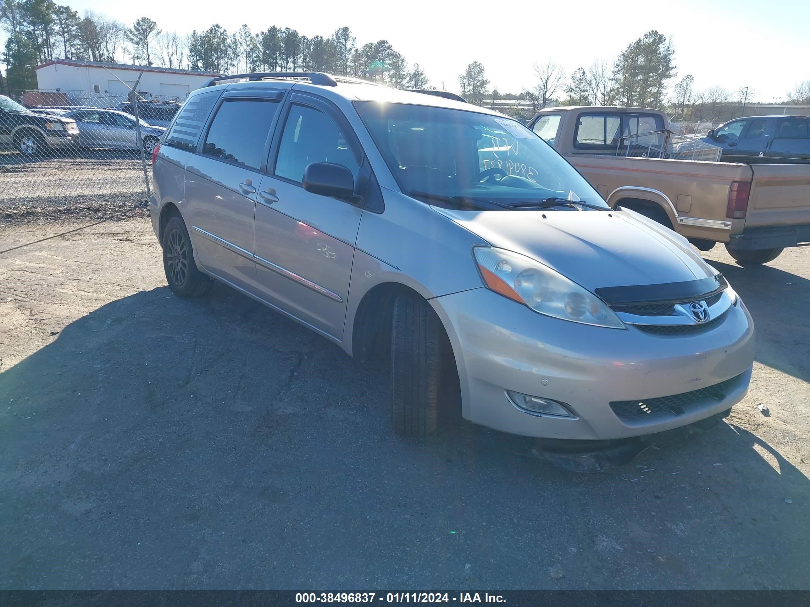 TOYOTA SIENNA 2008 5tdzk22c58s181187