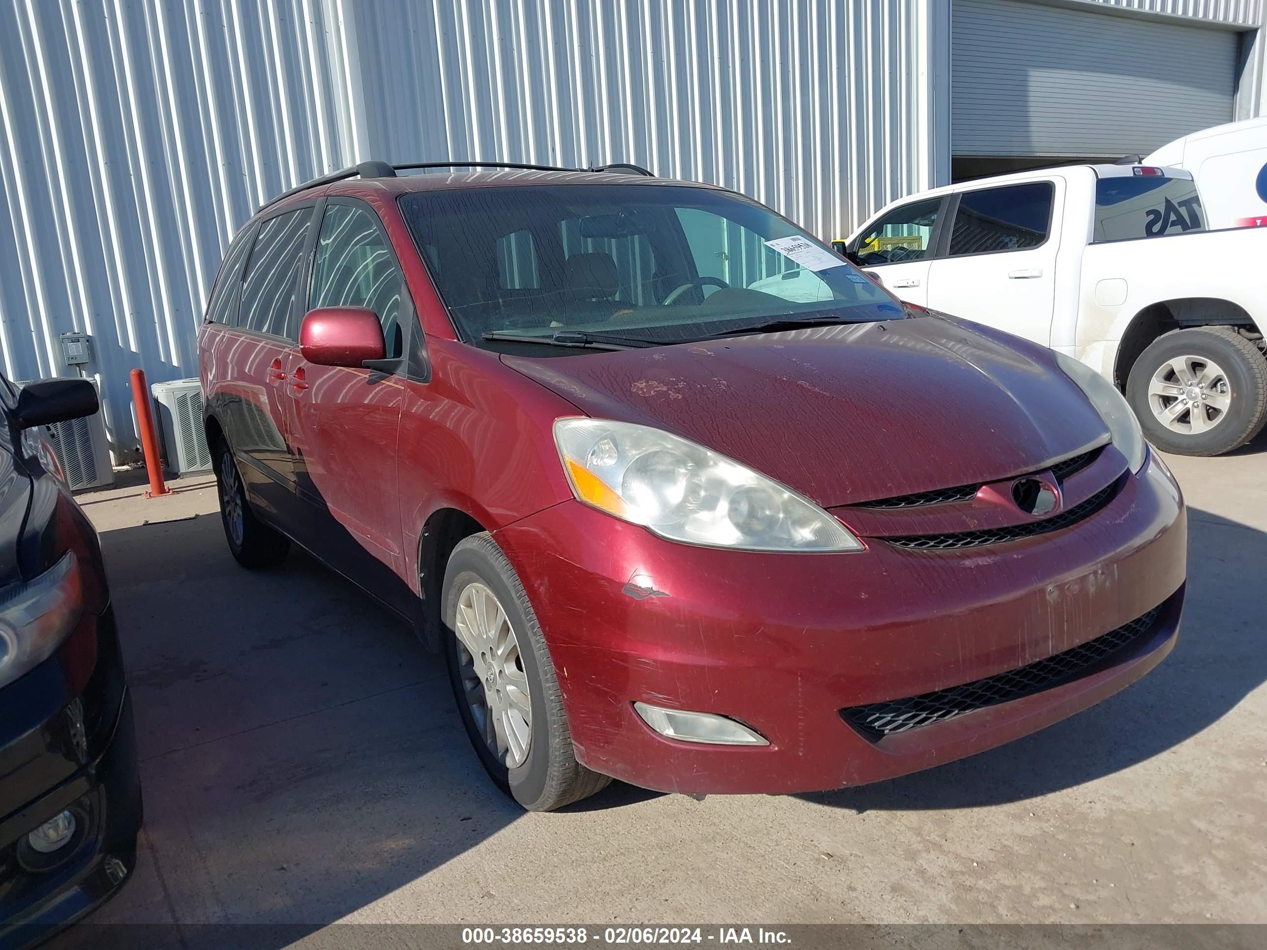 TOYOTA SIENNA 2008 5tdzk22c58s186115