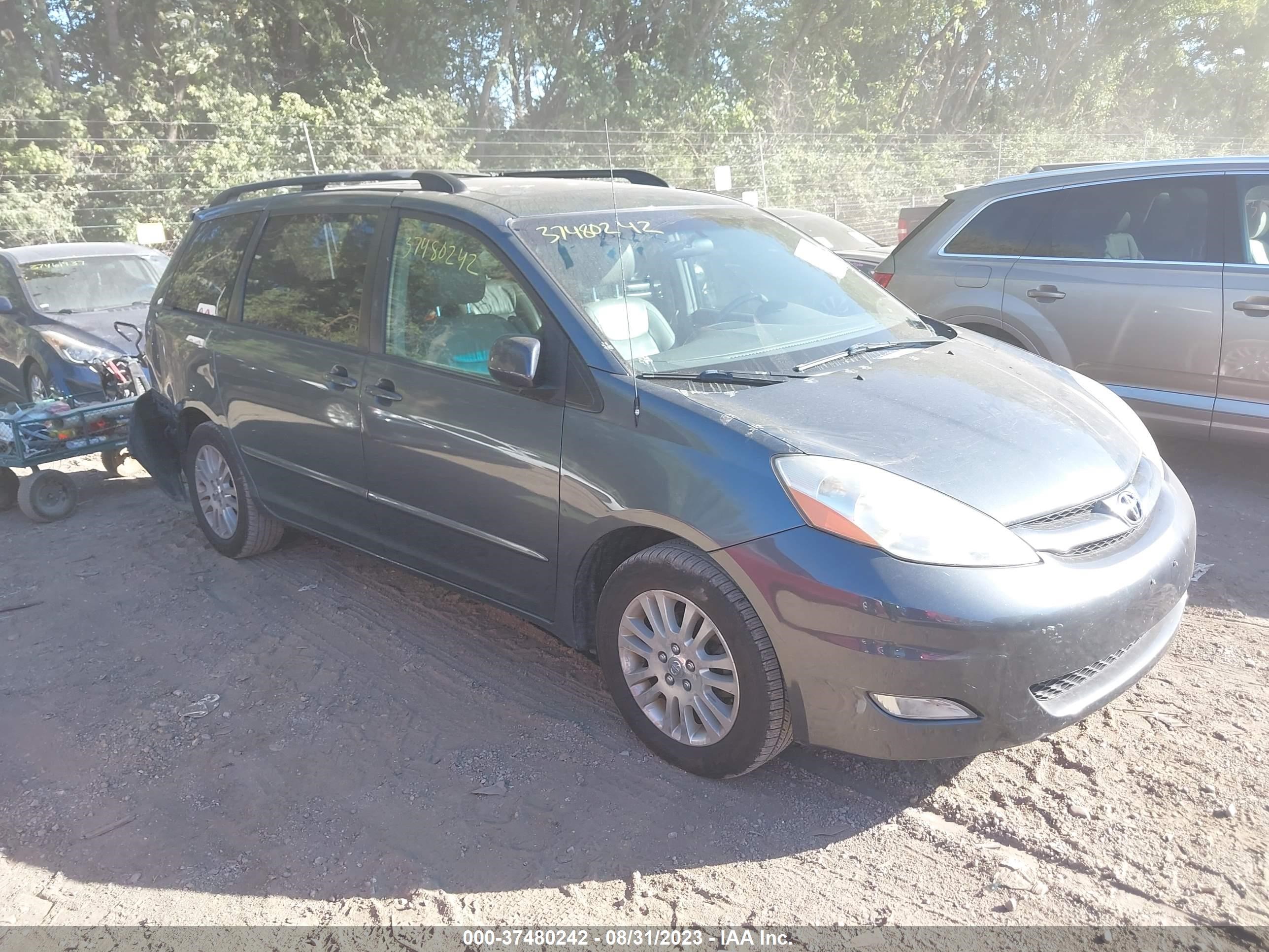 TOYOTA SIENNA 2009 5tdzk22c69s250454