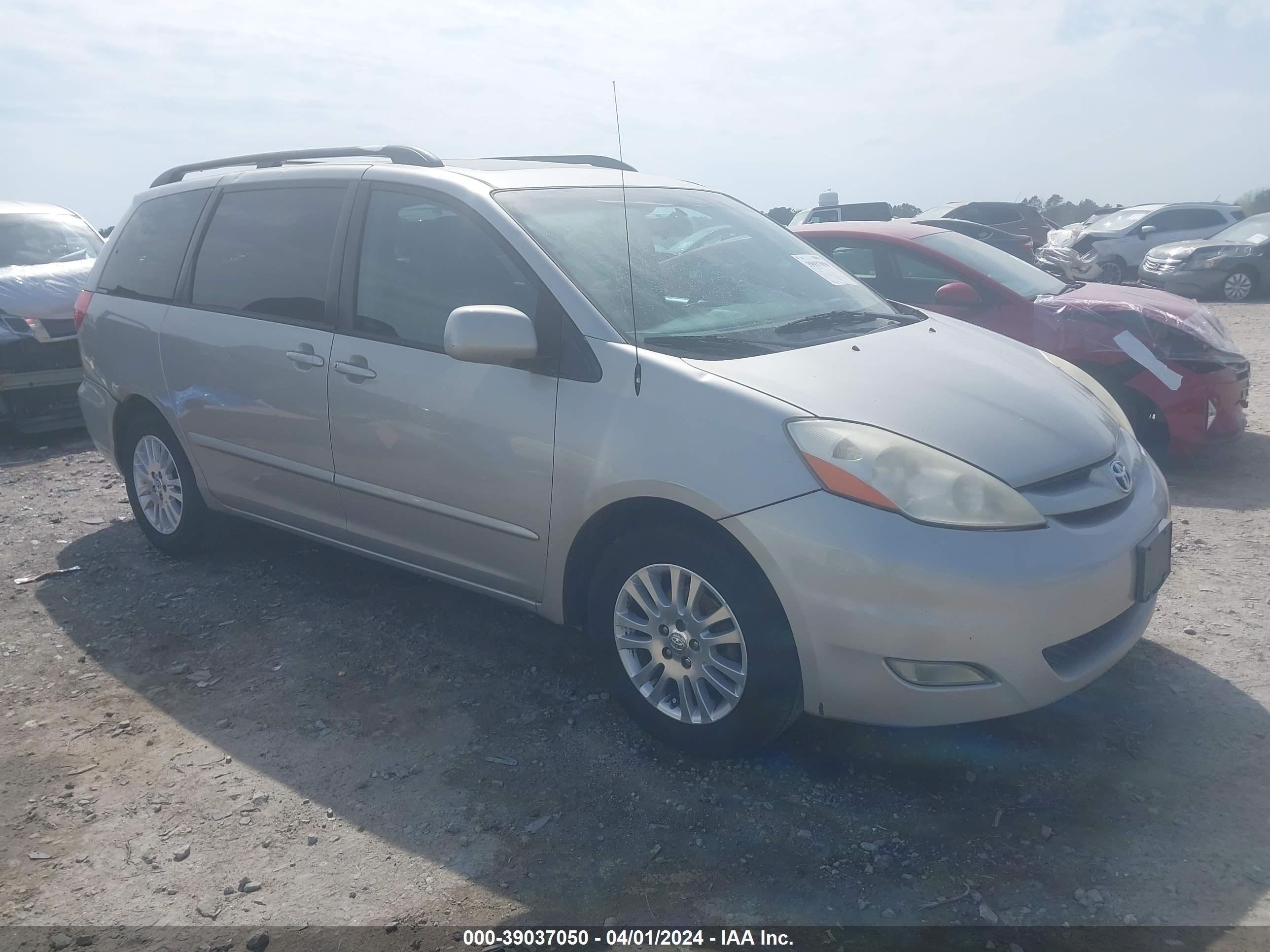 TOYOTA SIENNA 2009 5tdzk22c69s259137