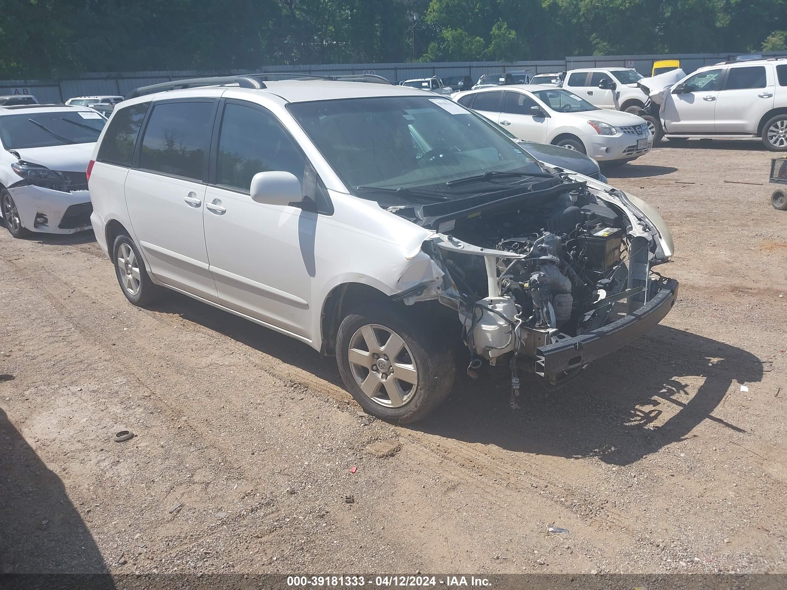 TOYOTA SIENNA 2007 5tdzk22c87s051743