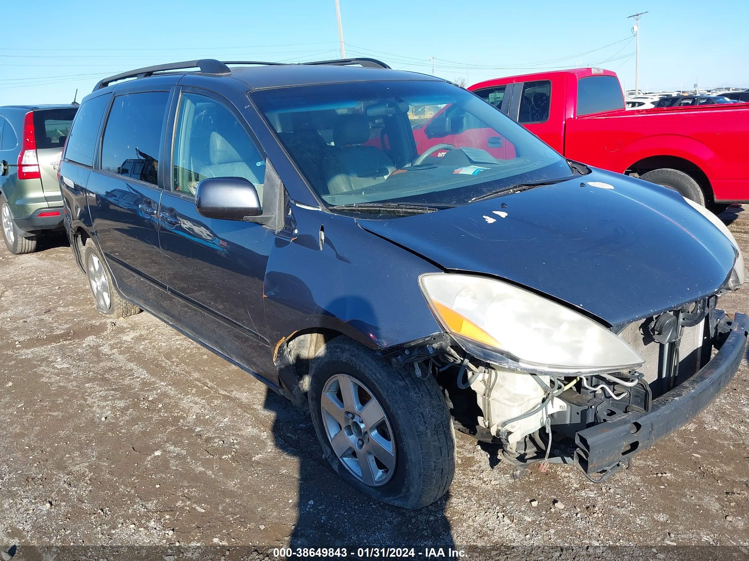 TOYOTA SIENNA 2008 5tdzk22c885197805