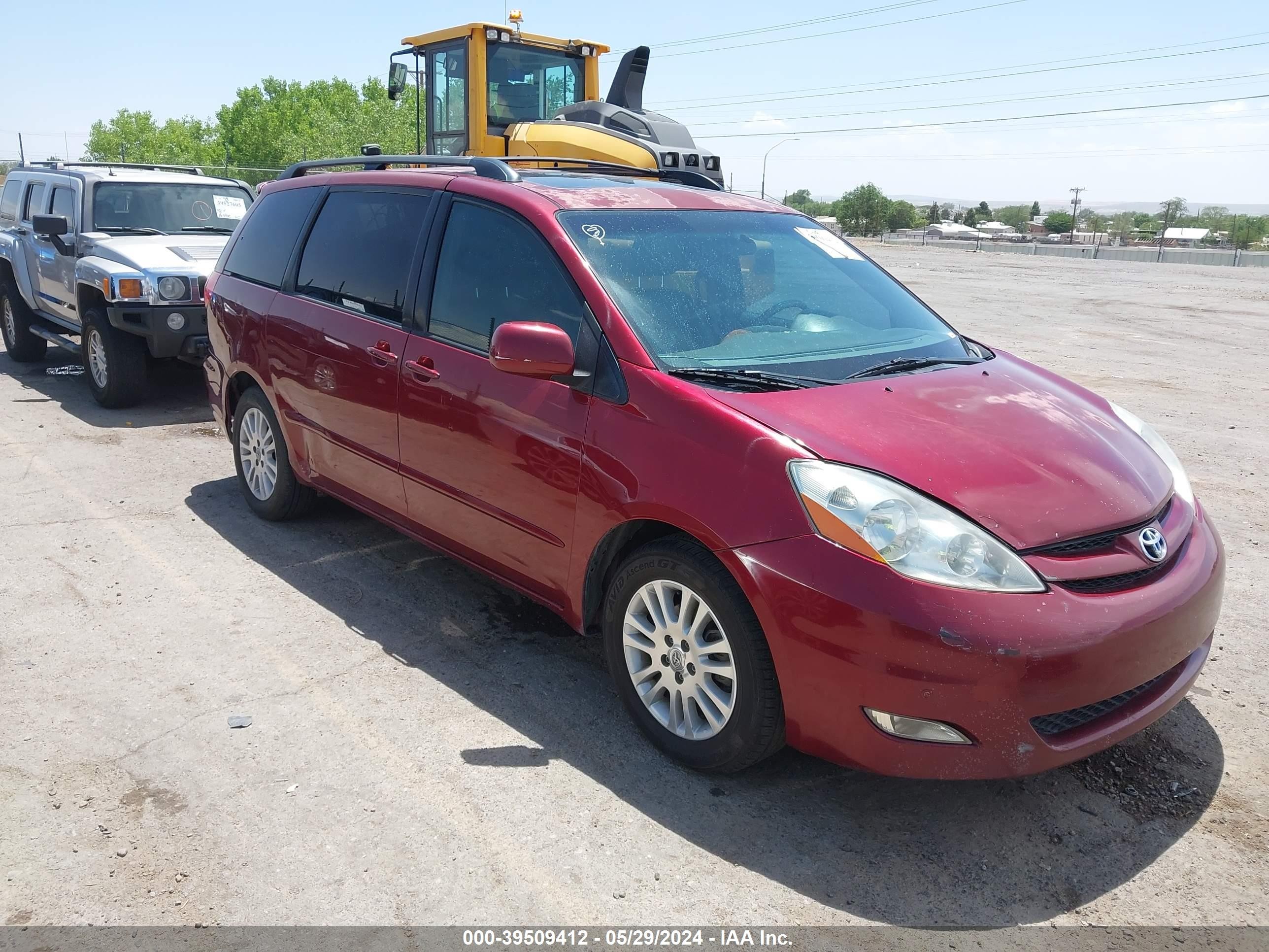 TOYOTA SIENNA 2009 5tdzk22cx9s262994