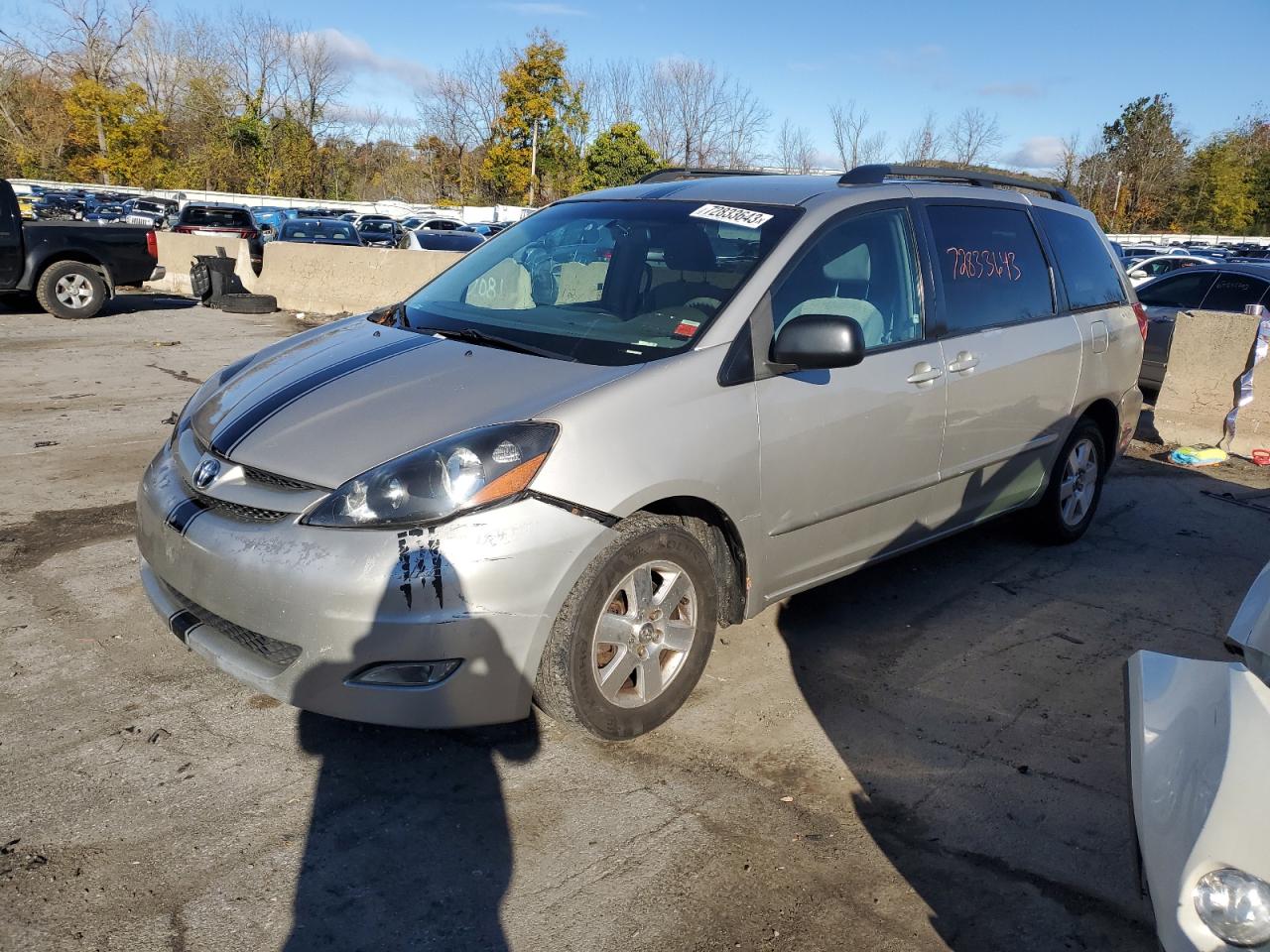 TOYOTA SIENNA 2007 5tdzk23c07s037706