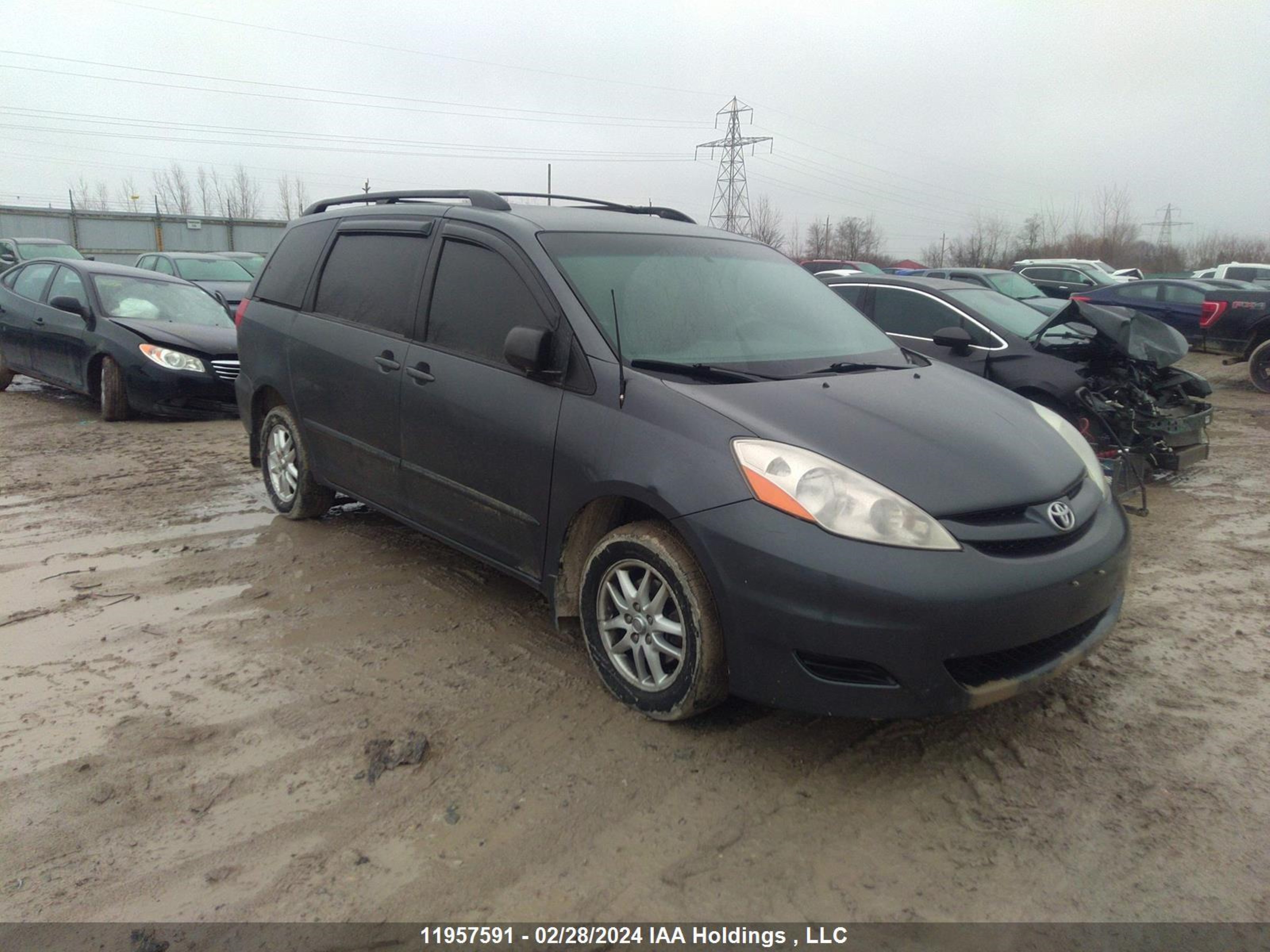 TOYOTA SIENNA 2007 5tdzk23c07s062296