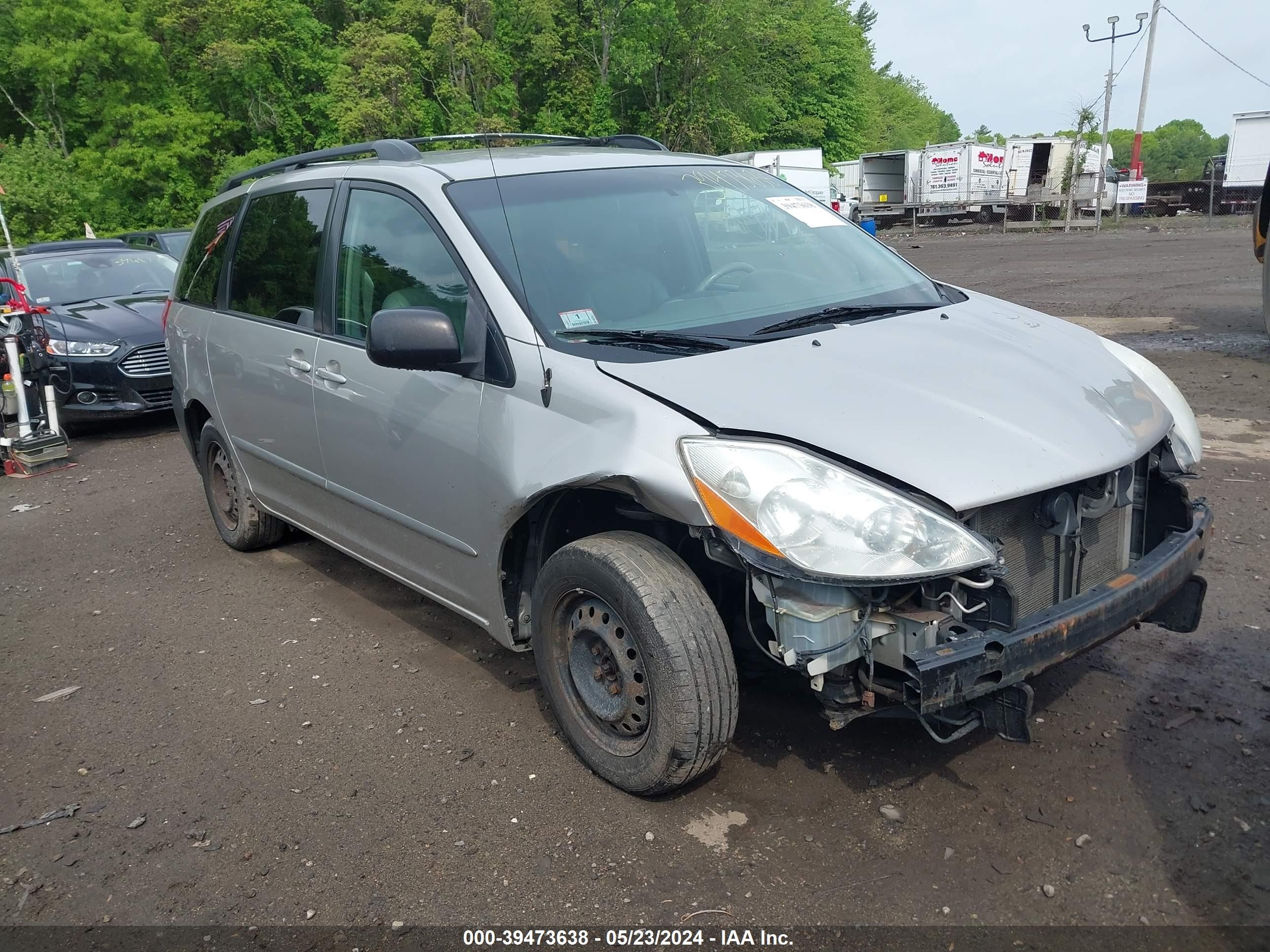 TOYOTA SIENNA 2008 5tdzk23c08s194346